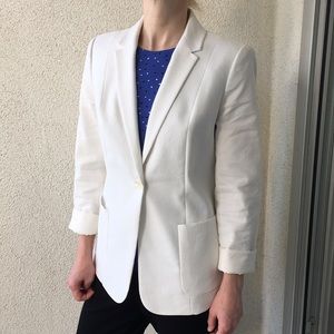 Elie Tahari Wendy Jacket in Alabaster Size 12